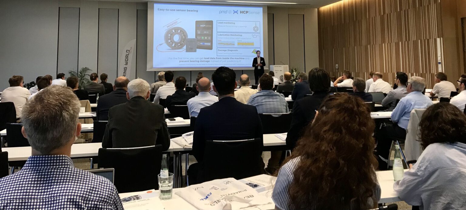 Georg Martin HCP Sense Gruender auf der Bearing World Konferenz