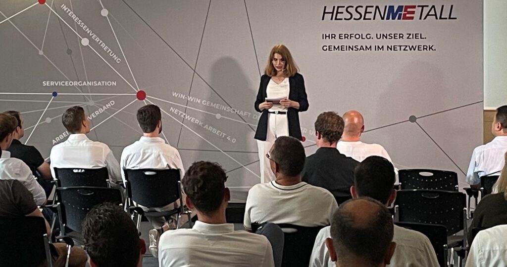 EIn Photo von der SAMSON GROUP Kongress in Frankfurt am Main wo HCP Sense als Gast eingeladen war