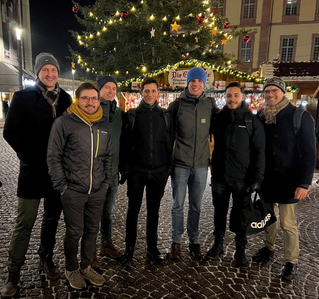 Ein Photo von HCP Sense Team auf dem Weihnachtsmarkt in Darmstadt