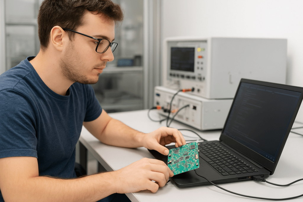 Werkstudent (m/w/d) für Elektronik- und Software-Aufgaben im Prüffeld